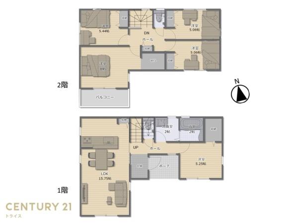 Livele　Garden.S西尾市新渡場町第2　1号棟