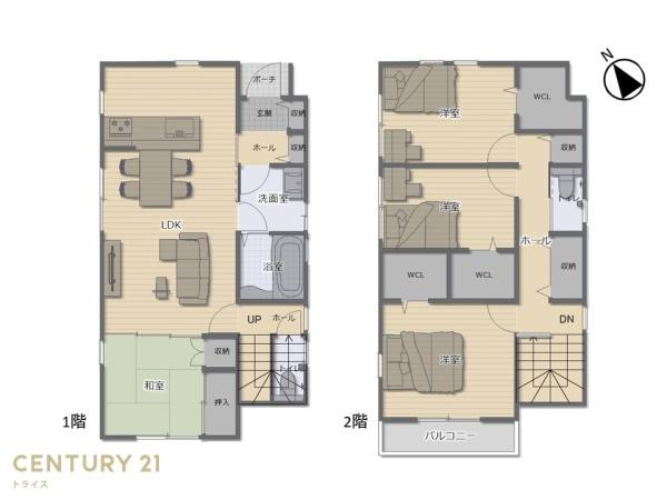 西尾市伊藤３丁目の中古一戸建