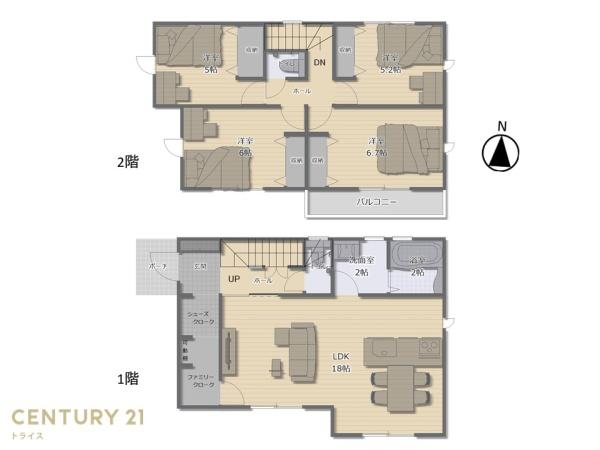 LINAGE　西尾市新渡場1丁目01期　1号棟