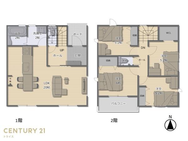 LINAGE 西尾市米津町01期 5号棟