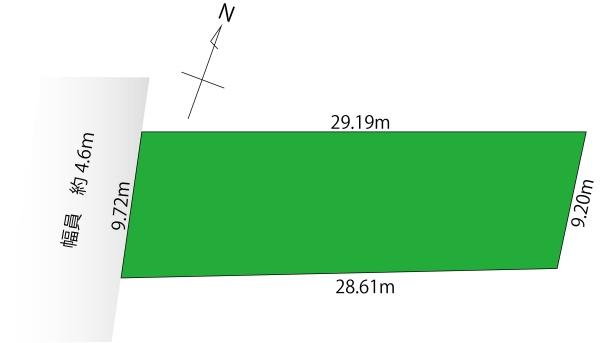岡崎市若松町字西三田ケ入の土地