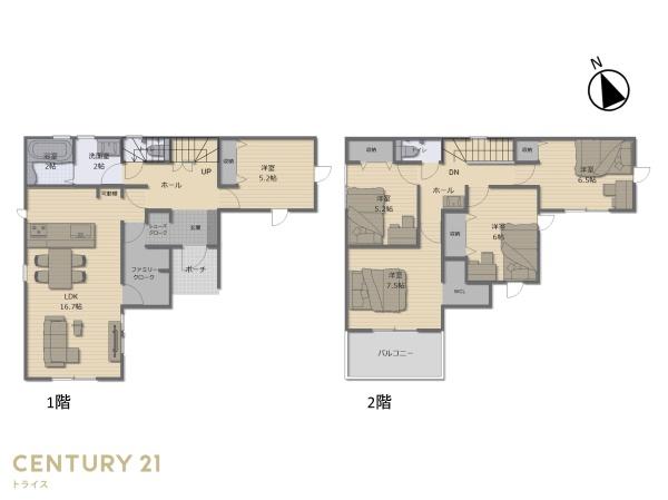LINAGE　西尾市高畠町01期　2号棟