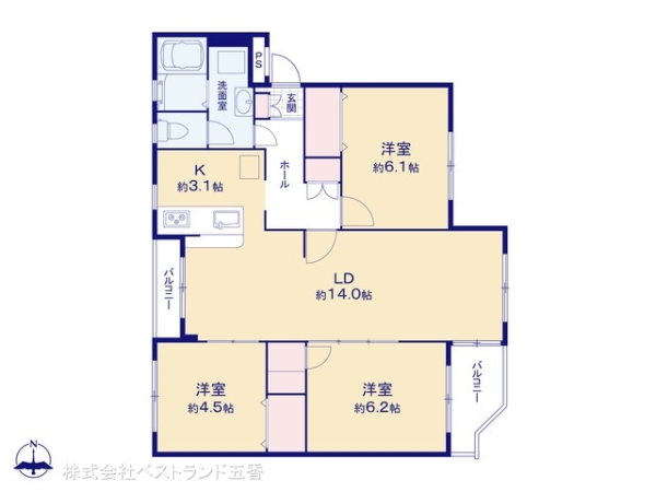 秋津第一団地1ー2ー4号棟