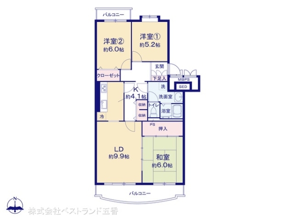 サンライトパストラル参番街B棟