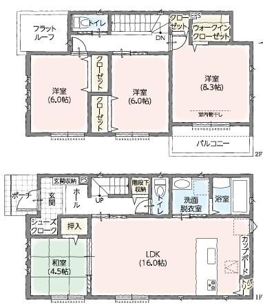 印西市草深　新築戸建て　全8棟