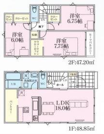 千葉市稲毛区宮野木町22-2期　新築戸建て　全8棟