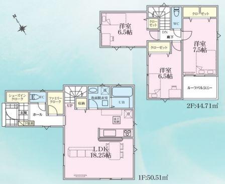 千葉市稲毛区宮野木町22-2期　新築戸建て　全8棟