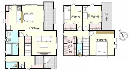木更津市千束台　新築戸建　18号棟20号棟