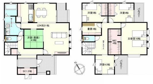 木更津市千束台　新築戸建　18号棟20号棟