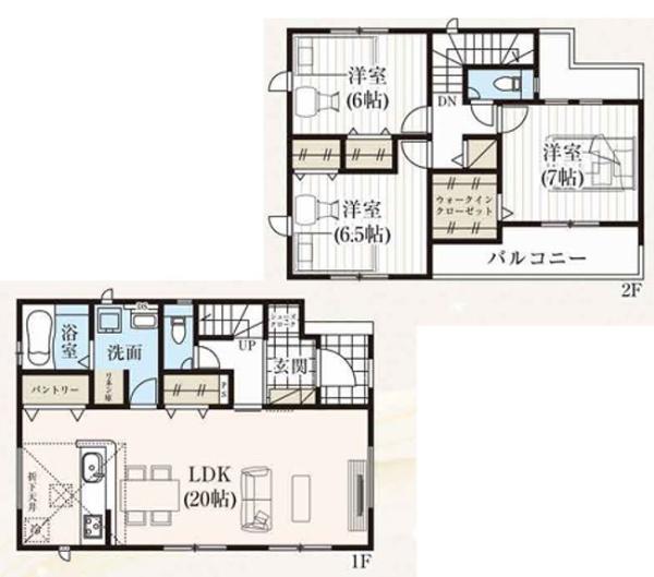 佐倉市野狐台町2期　新築戸建て　全5棟