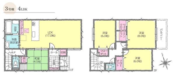 花見川区千種町新築分譲戸建　全6棟