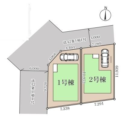 千葉市中央区旭町　全2棟　新築戸建