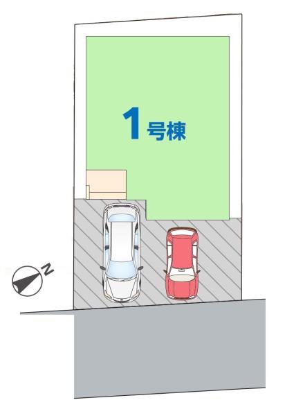 習志野市谷津2期　新築戸建て　1号棟