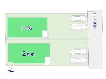 四街道市大日14期　全2棟　新築戸建