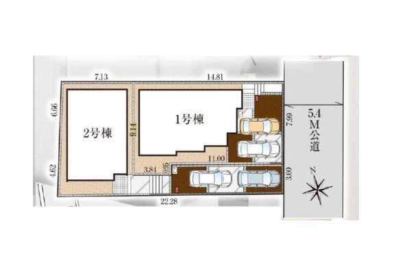 四街道市つくし座3期　全2棟