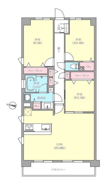 ライオンズマンション習志野台壱番館