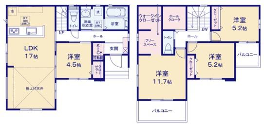 千葉市若葉区都賀5丁目　新築戸建て