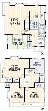千葉市稲毛区園生町　戸建て