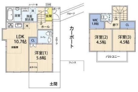 千葉市花見川区長作台2丁目　戸建て