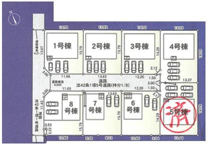 香取市野田第9　新築戸建て　6号棟～8号棟（2階）