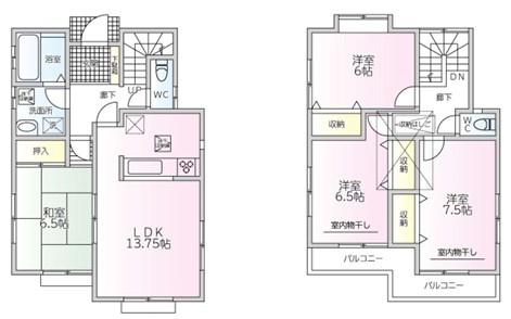 千葉市花見川区検見川町5丁目　戸建て