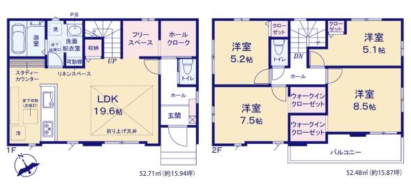 船橋咲が丘11期　新築戸建て
