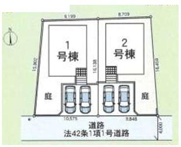栄町安食第22　新築戸建て　全2棟