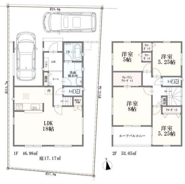 習志野市鷺沼1丁目　戸建
