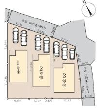 千葉市若葉区加曽利町第5　新築戸建て　全3棟