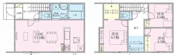 八千代市上高野22-1期　4号棟7号棟10号棟