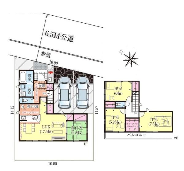 グラファーレ市原市君塚9期　全1棟　新築戸建