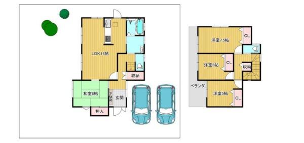 成田市並木町の中古一戸建て