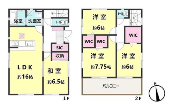成田市吾妻３丁目の中古一戸建て