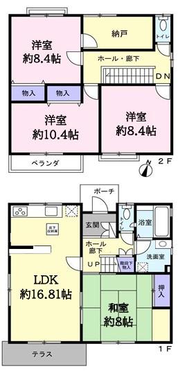 佐倉市山王二丁目　戸建て