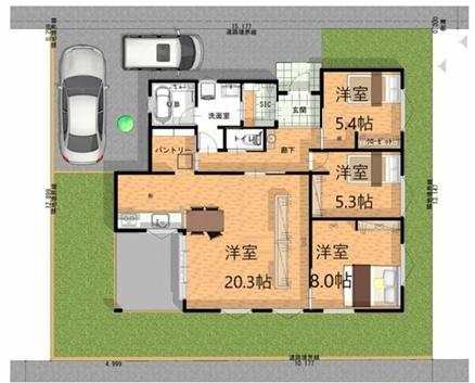 東金市田間の新築一戸建