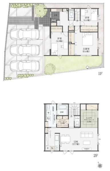 千葉市稲毛区萩台町　5号棟　新築戸建て