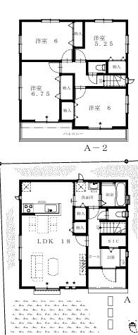 四街道市下志津新田　新築戸建て　全3棟