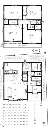 四街道市下志津新田　新築戸建て　全3棟
