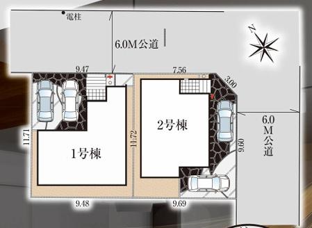 グラファーレ千葉市おゆみ野中央8丁目3期　新築戸建て　全2棟