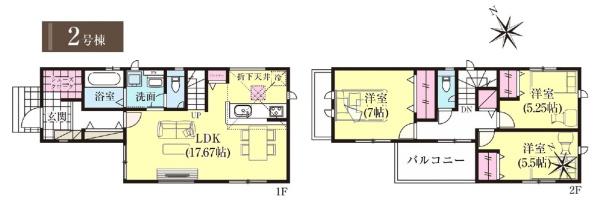 グラファーレ千葉市中央区浜野町4期　2号棟