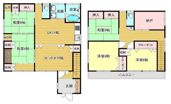 千葉市若葉区桜木2丁目　戸建て