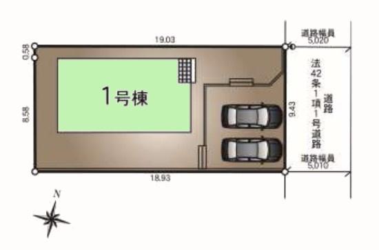佐倉市大蛇町第10　1号棟　新築戸建