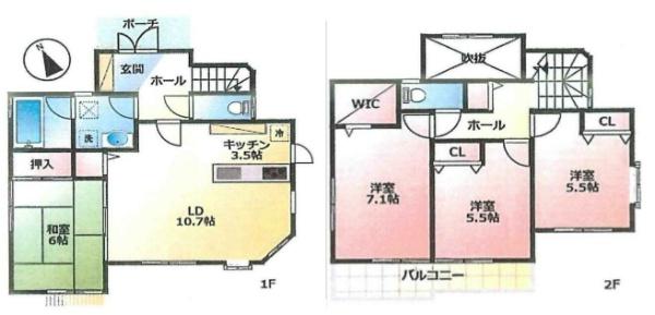 市川市東菅野3丁目　戸建て