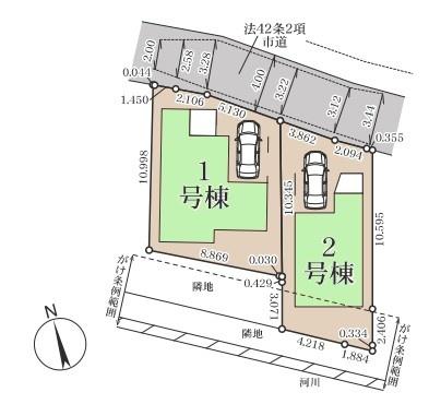 千葉市中央区亀井町　新築戸建て　全2棟