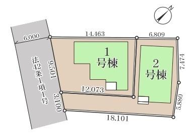 千葉市若葉区桜木北1丁目　全２棟　新築戸建