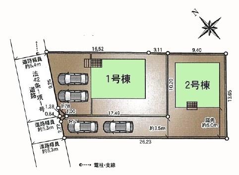 香取市小見川第11　全2棟　新築戸建