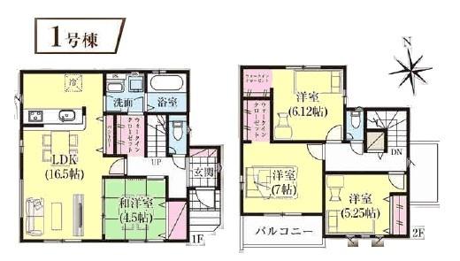 グラファーレ酒々井3期　全2棟　新築戸建
