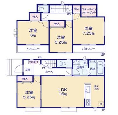 印西市木下2期　新築戸建　B号棟
