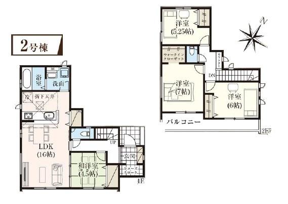グラファーレ佐倉市井野28期　新築戸建　全2棟