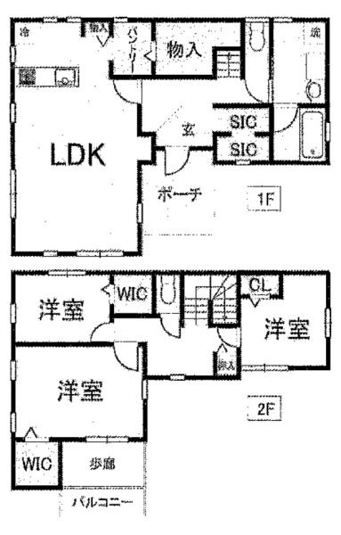 佐倉市上座　戸建て